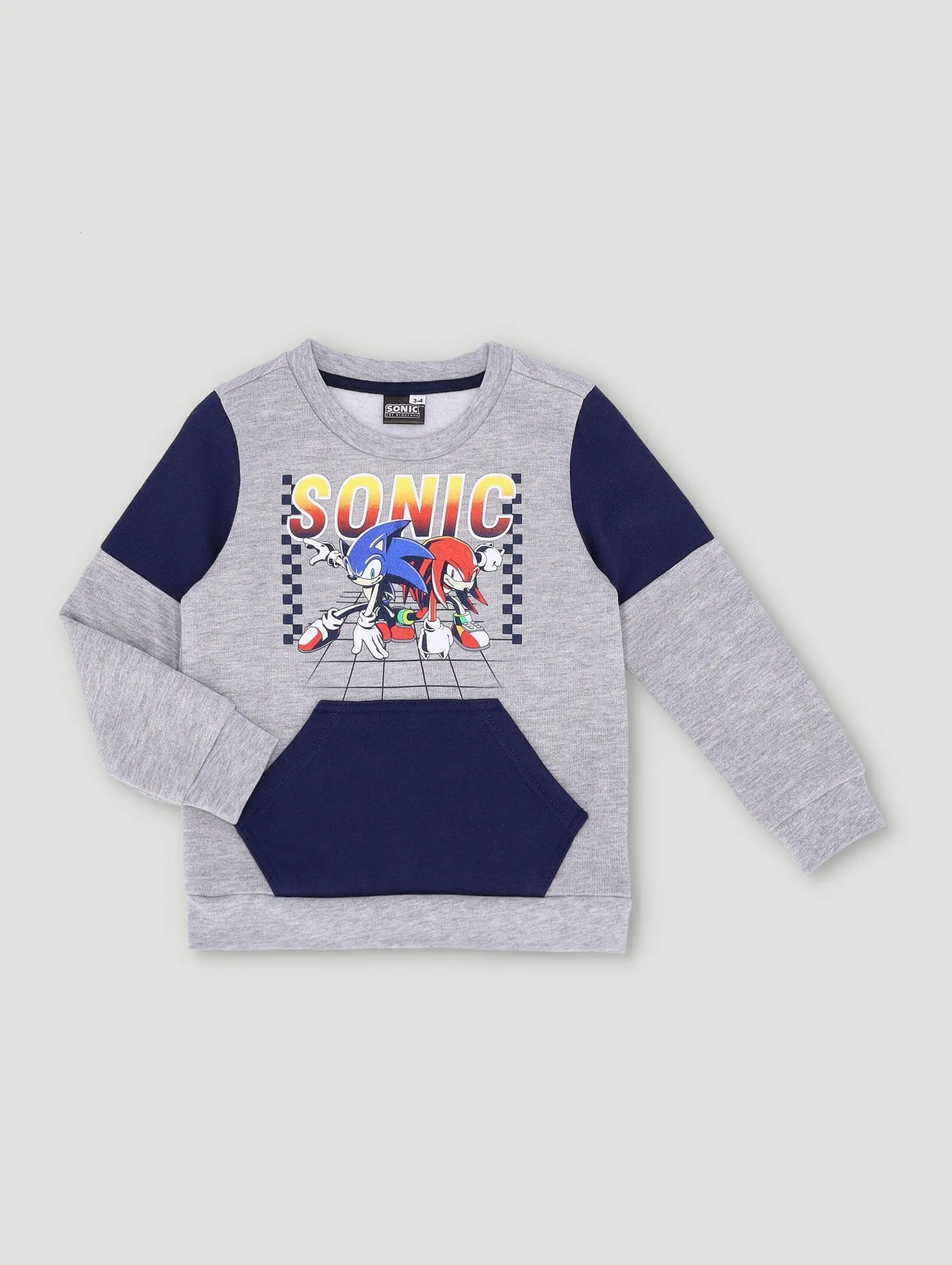 Pre-Boys Fleece Top - Light Grey