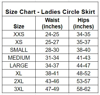Prehistoric Pals Ladies' Circle Skirt