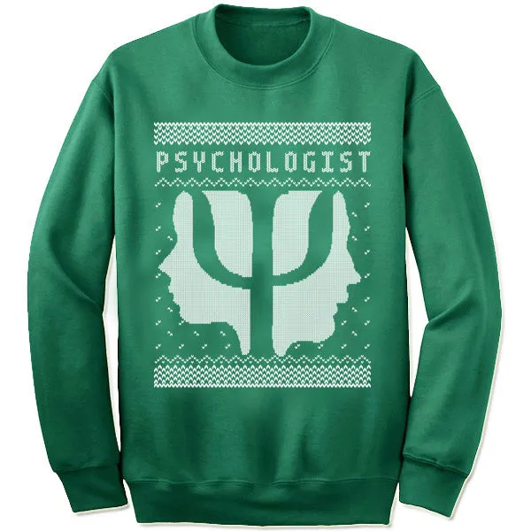 Psychologist Christmas Sweatshirt