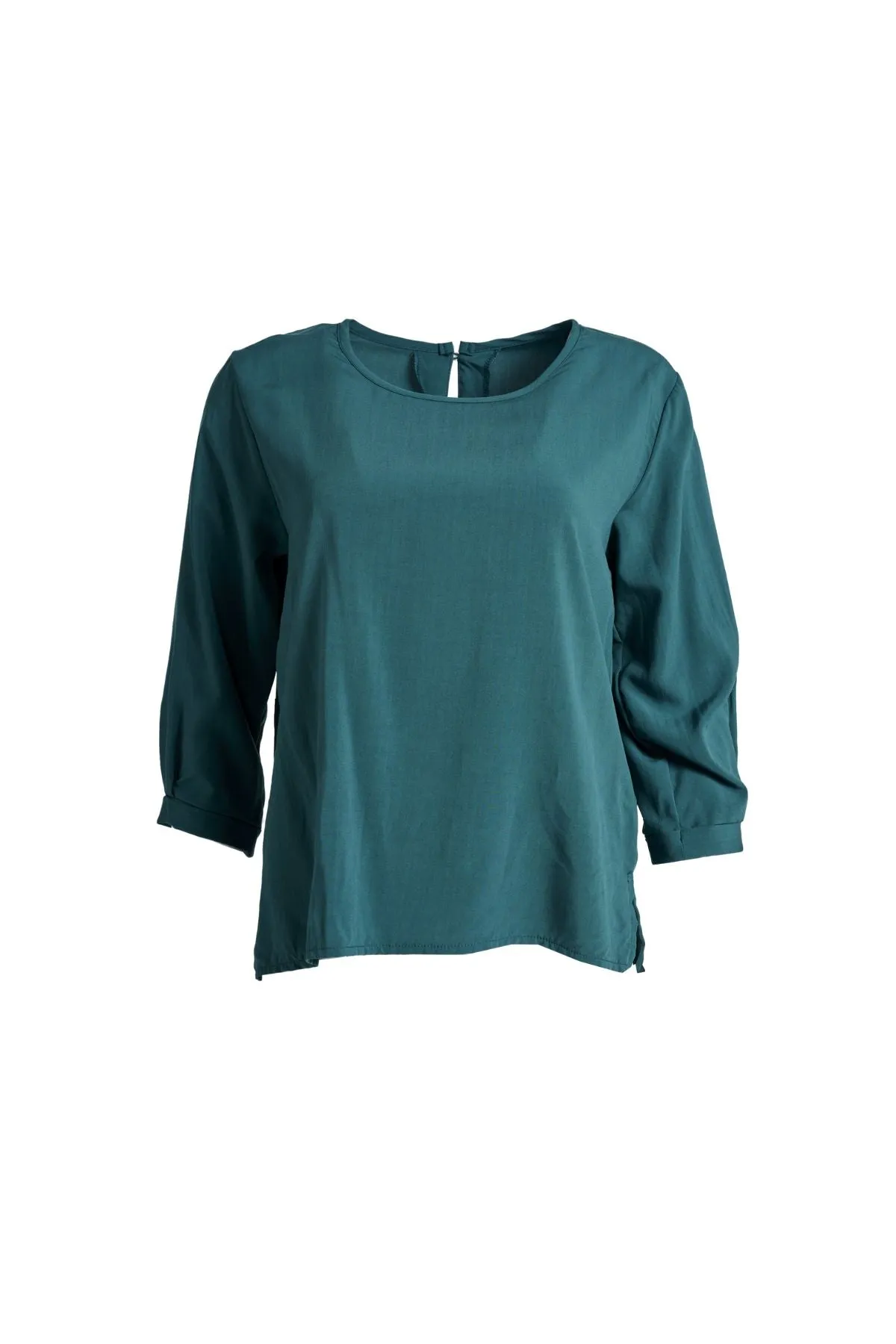Rhea Chemise Teal in Tencel