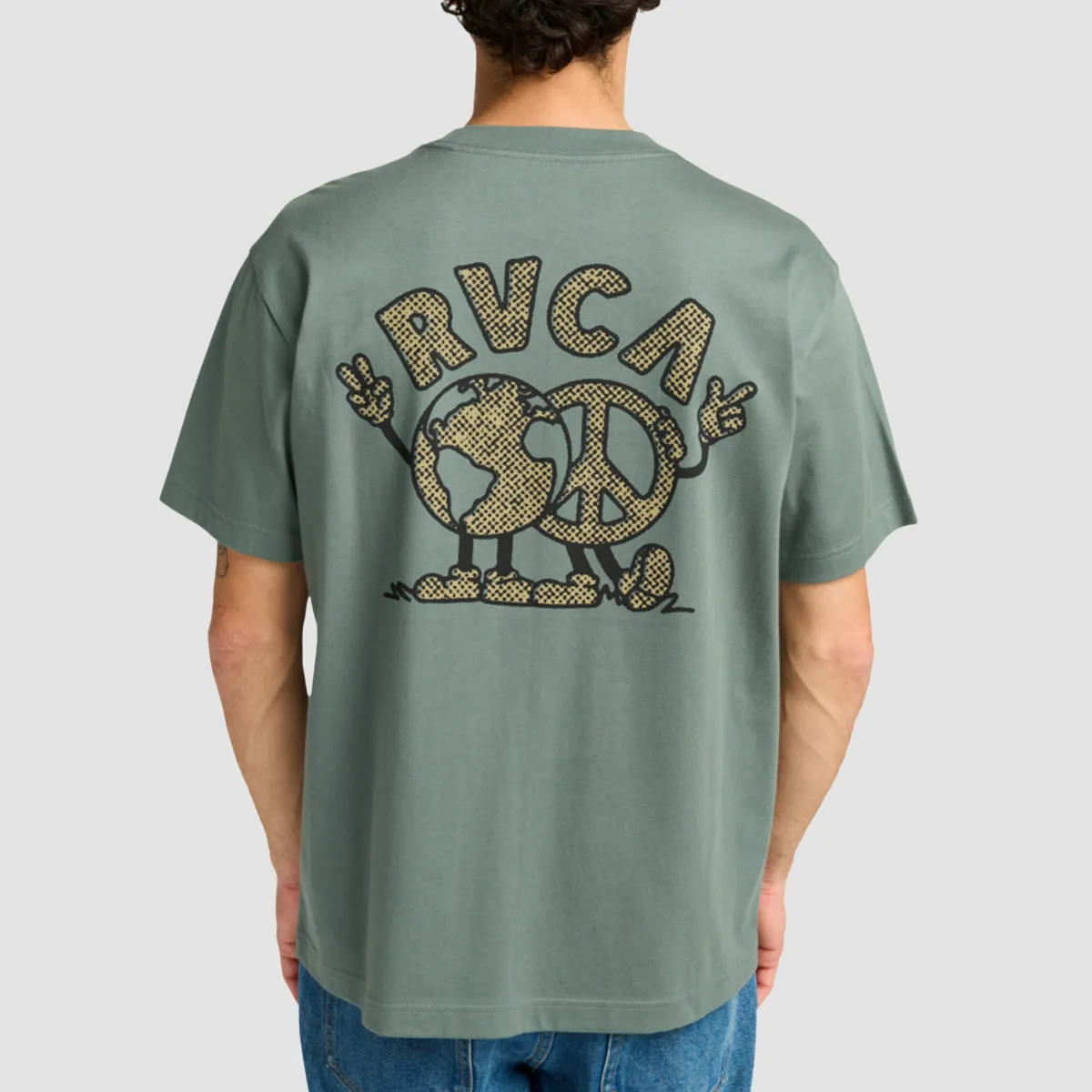 RVCA United T-Shirt Balsam Green