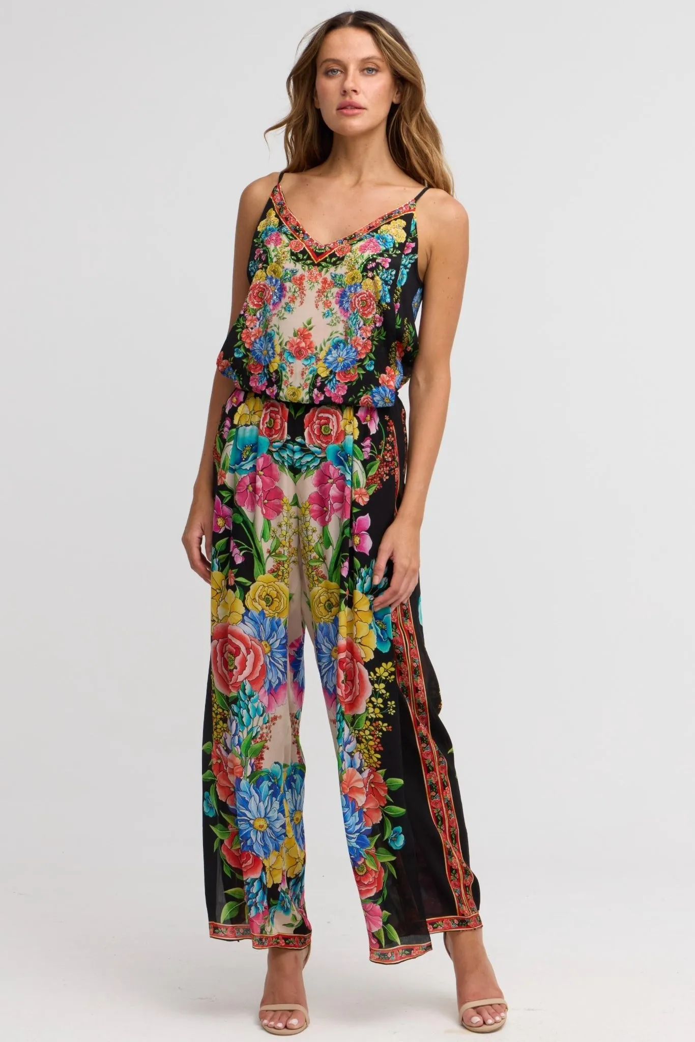 Spanish Flowers Jumpsuit