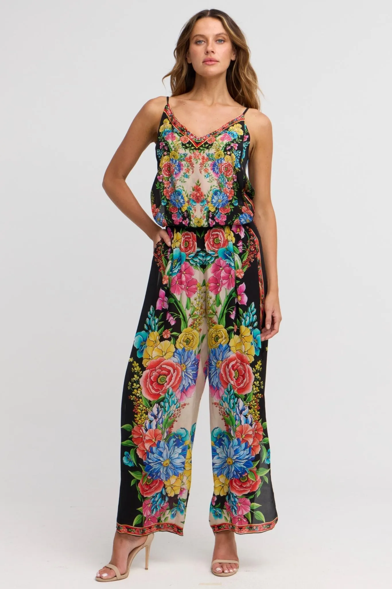 Spanish Flowers Jumpsuit