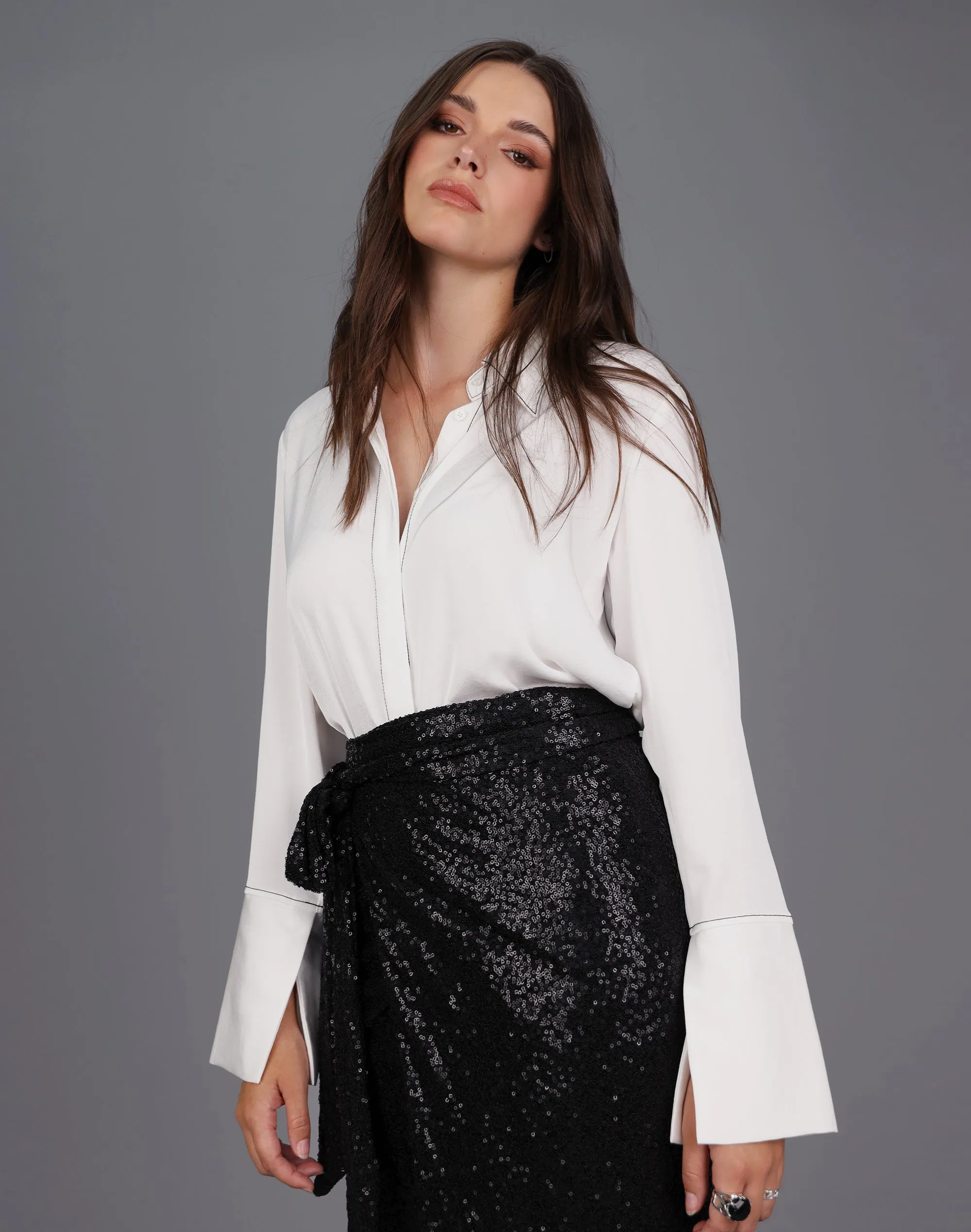 Storm | Contrast Stitch Shirt