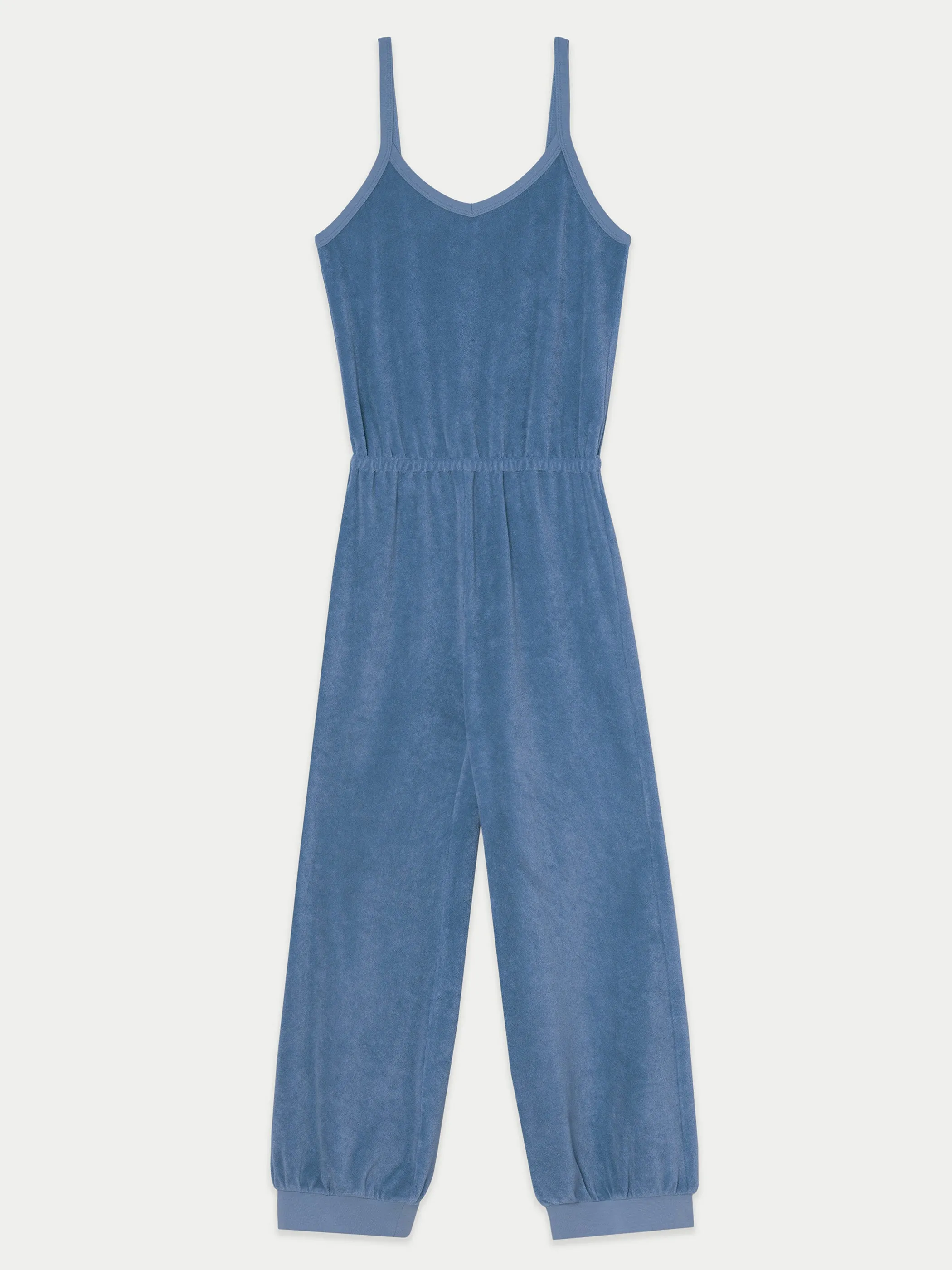 The Giorgi Tank Jumpsuit in Terry