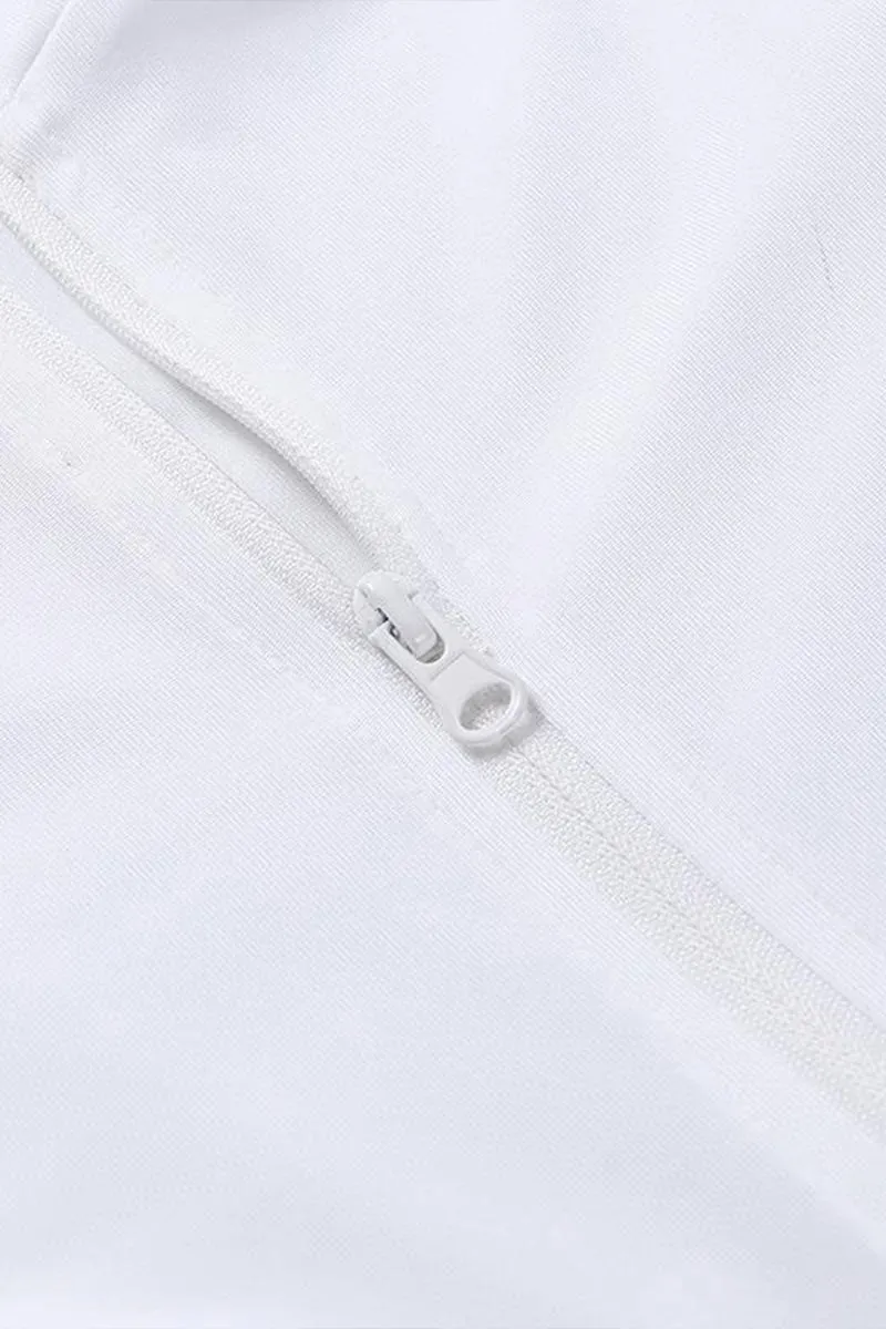 TR3169 Zip-up Workout Jumpsuits