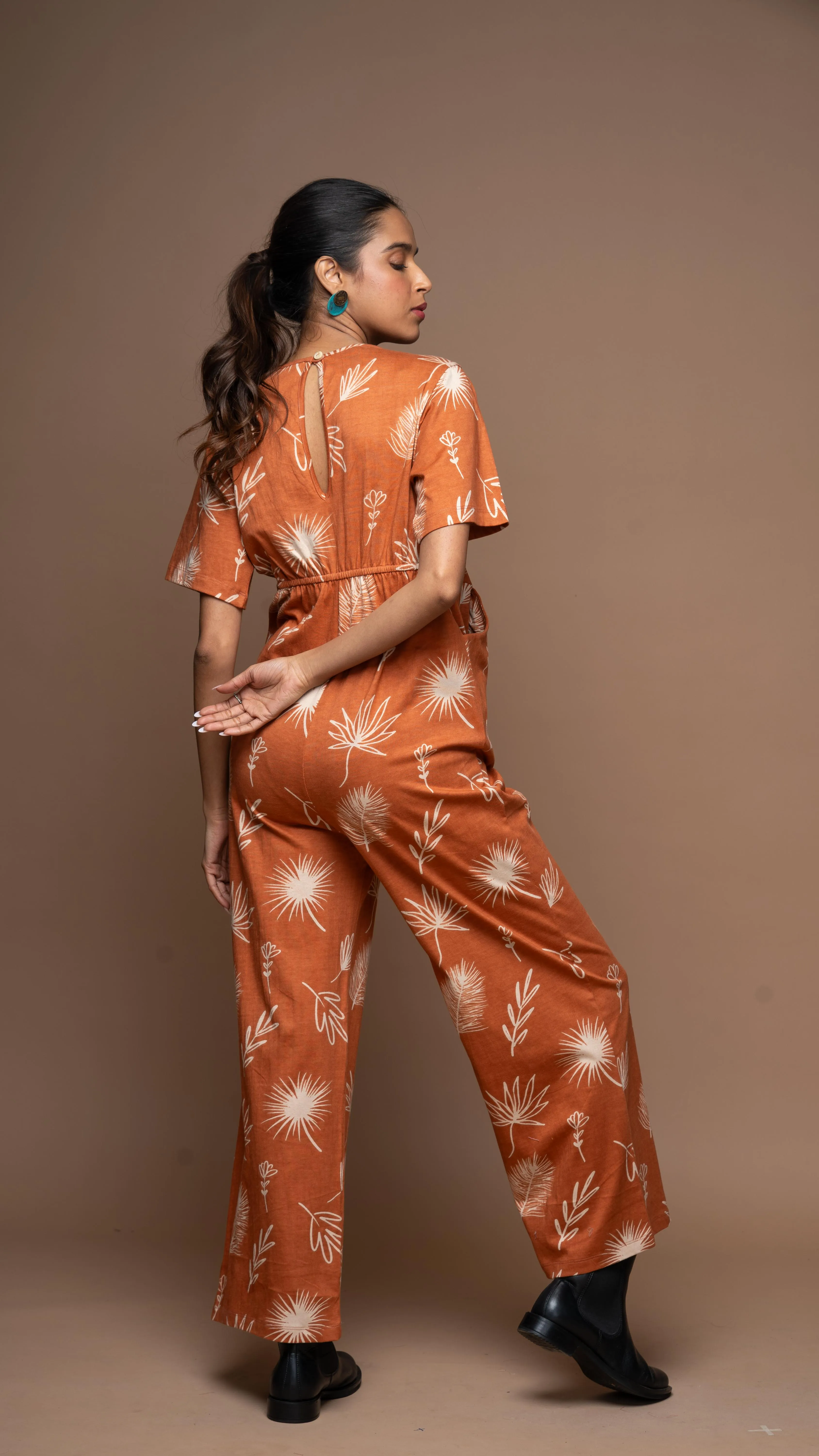 Twisted Bliss Jumpsuit in Shining for you Pattern